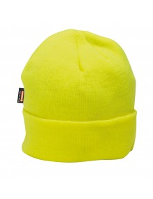 Portwest Acrylic Beanie with Insulatex Lining - Yellow